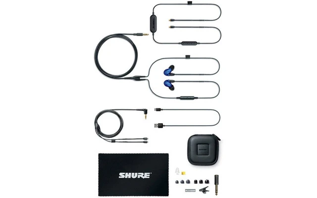 Shure SE 846 Azul + BT1 - Bluetooth