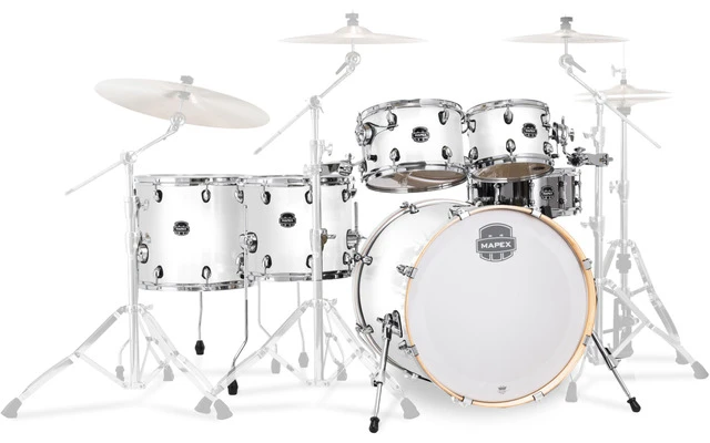 Mapex LTAR628SFUOW Drum Set 6 Pcs Limited Arctic White