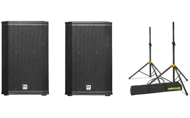 Pack Estéreo HK Audio Lunar 110 XA con Trípode