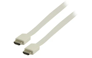 Cable plano HDMI de alta velocidad con Ethernet 2.00 m