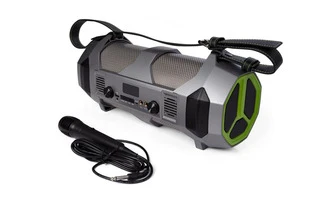 Foto de FluidE Bazooka - Altavoz Bluetooth con iluminación RGB & función PowerBank