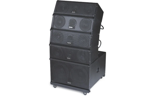Imagenes de Sistema compacto LINE ARRAY biamplificado