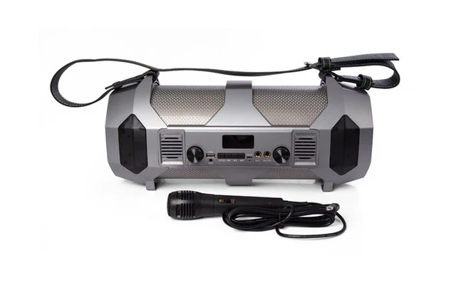 Imagenes de FluidE Bazooka - Altavoz Bluetooth con iluminación RGB & función PowerBank