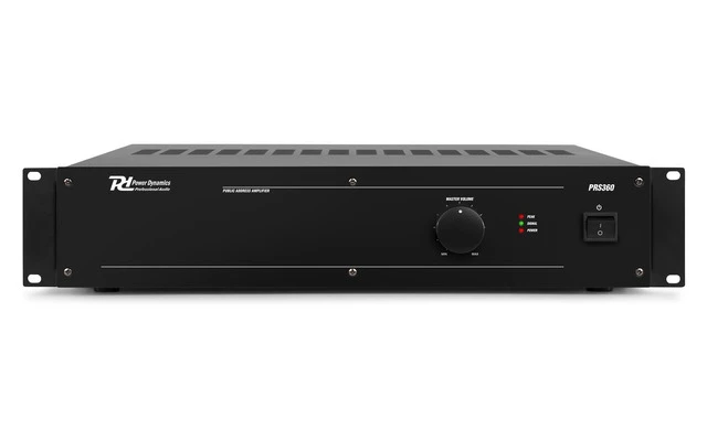 Power Dynamics PRS360 100V Slave Amplifier 360W