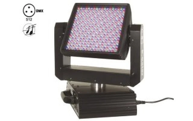 Cabeza móvil con LEDs - Wash - 10 canales - 324 LEDs x 10mm