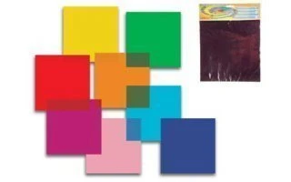 Juego de 8 filtros de gelatina de color