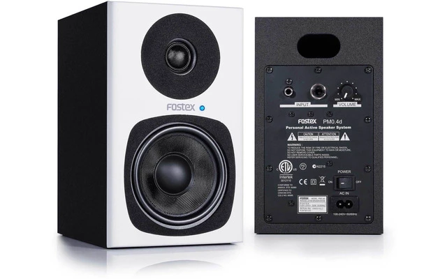 Fostex PM-0.4D Blanco (Pareja)