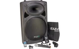 Sistema portable 15" - USB / MP3 / Bluetooth & 2 x Micrófonos VHF