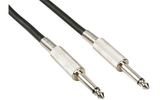 Cable etapa ~ altavoz 6.35mm a mono 6.35 mm Azul - 5 Metros