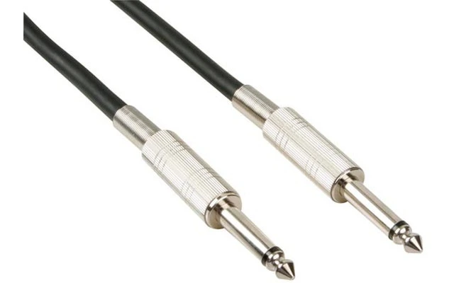 Cable etapa ~ altavoz 6.35mm a mono 6.35 mm Azul - 5 Metros