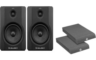 Pack : M-Audio BX5 +  Base Aislante