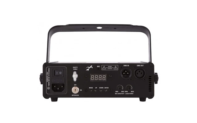 Sagitter DJ Crisis 80mW Verde DMX + mando control