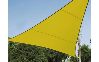 Vela de sombra triangular - 5 x 5 x 5m, COLOR: VERDE LIMA