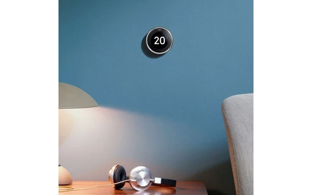 Google Nest Learning Thermostat 3º Generación Termostato Inteligente Acero Inoxidable