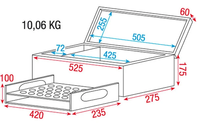 DAP Conical Adapter Case