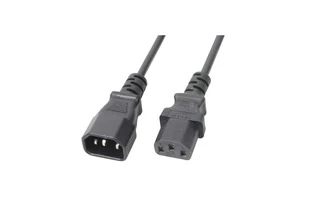 PD Connex IEC cable de extension Macho - Hembra 1,0 metro