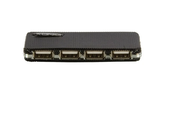 Concentrador USB 2.0 de 4 puertos KÖNIG