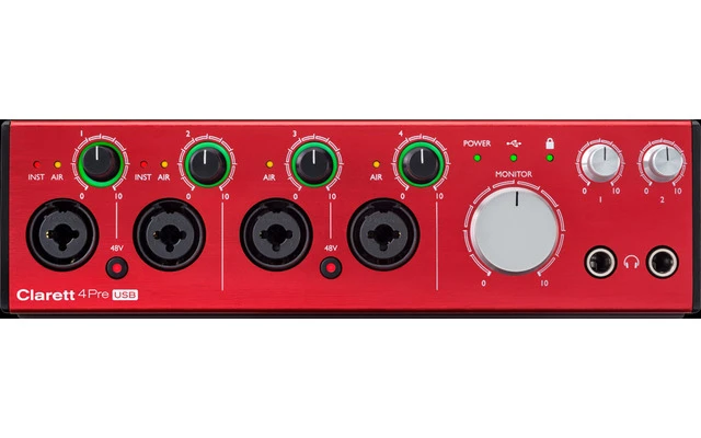 Focusrite Clarett 4Pre USB