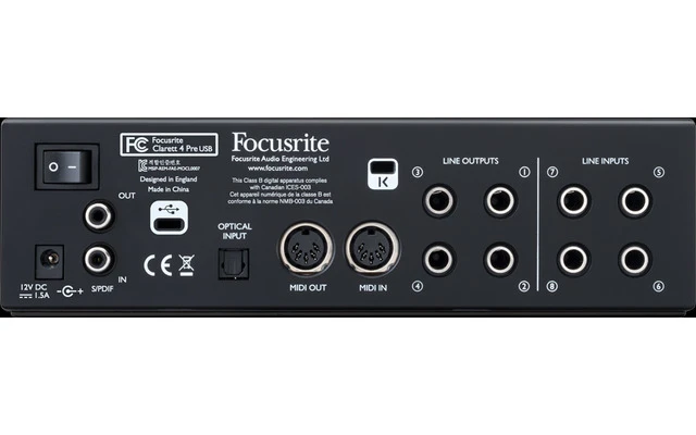 Focusrite Clarett 4Pre USB