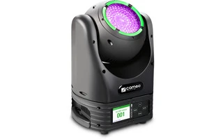 Cameo MOVO® BEAM Z 100 Cabeza móvil con anillo LED, giro continuo y zoom