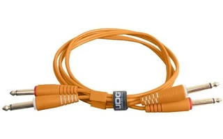UDG Ultimate Audio Cable Set 1/4" Jack - 1/4" Jack Recto Naranja 1.5 m