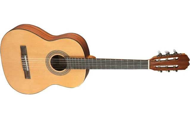 Admira Alba 3/4 - Conjunto de iniciación a la guitarra con funda y afinador