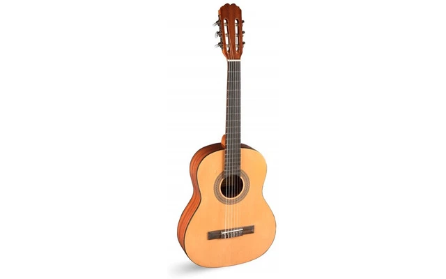 Admira Alba 3/4 - Conjunto de iniciación a la guitarra con funda y afinador