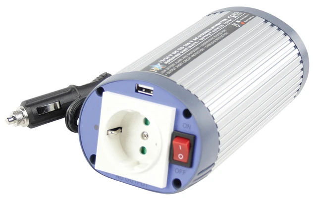Inversor 24 - 230 V 150 W con USB