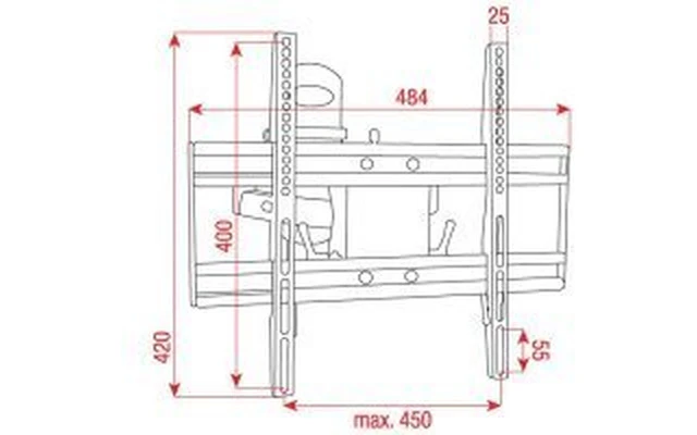 DMT PLB-4 Soporte ajustable