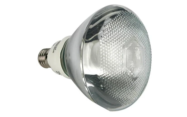 Bombilla de bajo consumo PAR38 - 15W - 240V - E27 - 2700K