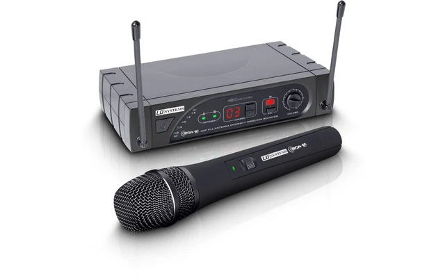 LD Systems ECO 16 HHD - Sistema inalámbrico con Micrófono de Mano dinámico 16 Canales