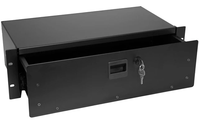 Omnitronic SN-3 - Cajón Rack con cerradura 3U