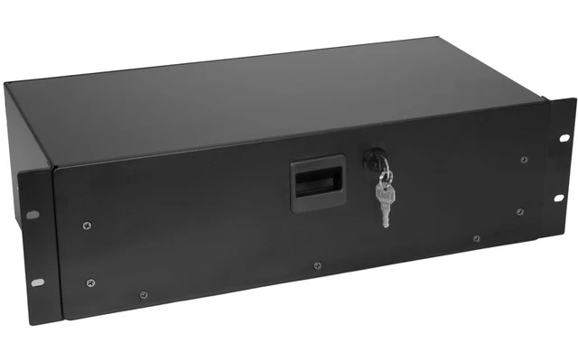 Omnitronic SN-3 - Cajón Rack con cerradura 3U