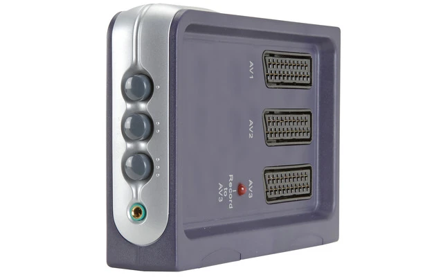 Selector SCART de 3 Vías de Rendimiento de Primera Clase 1.5 m