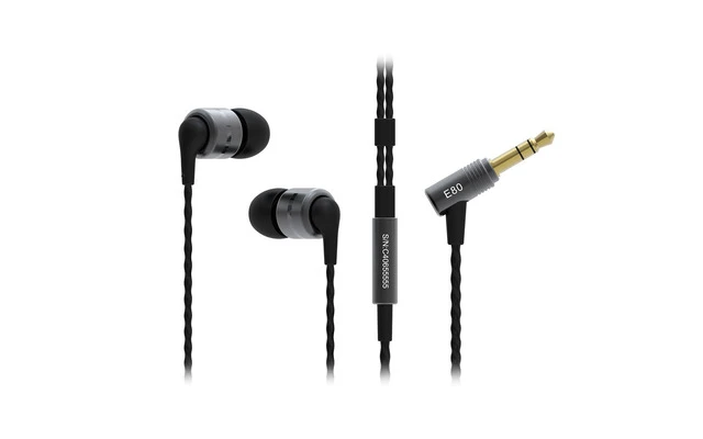 SoundMagic E80 Negro / Plata
