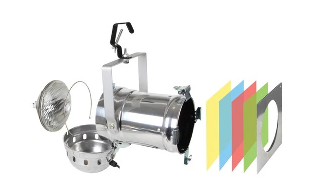 Foco PAR 56 Pack - cromado - largo