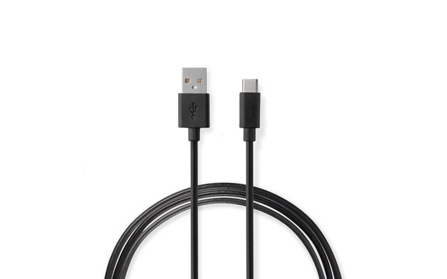 Cargador para el Coche - 2,4 A - Cable Suelto - USB-C™ - Negro - Nedis CCHAC240ABK