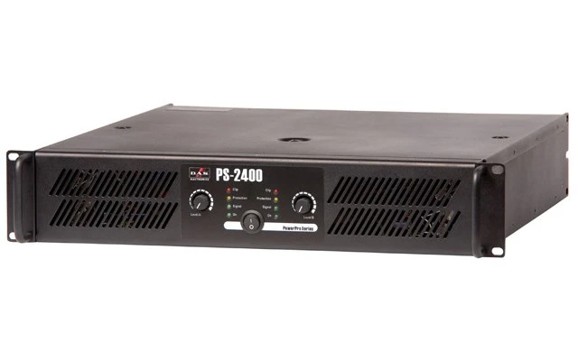 DAS Audio PS 2400 - Amplificador stereo 1U 2x1200W 4Ohm