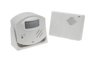 Timbre de alarma con detector PIR de movimientos