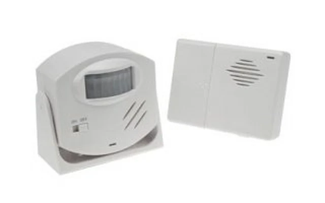 Timbre de alarma con detector PIR de movimientos