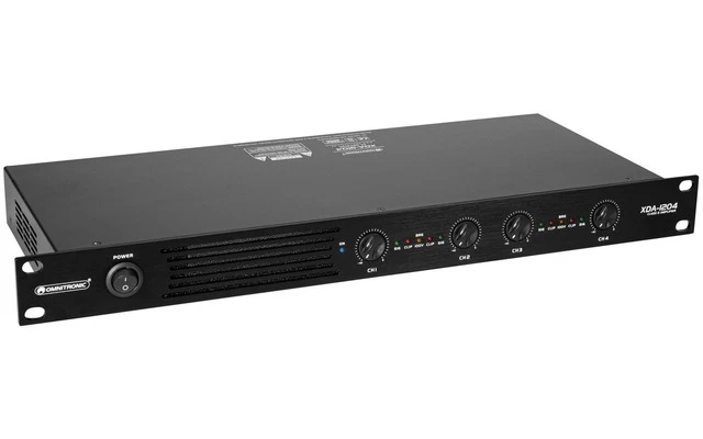 OMNITRONIC XDA-1204 4-Channel Class D Amplifier