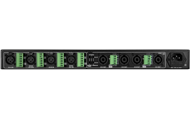 OMNITRONIC XDA-1204 4-Channel Class D Amplifier