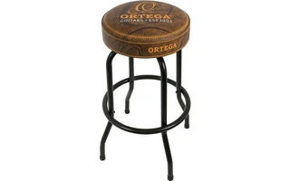 Ortega OBS 30V2 - Taburete de bar, piel, 30", color marrón