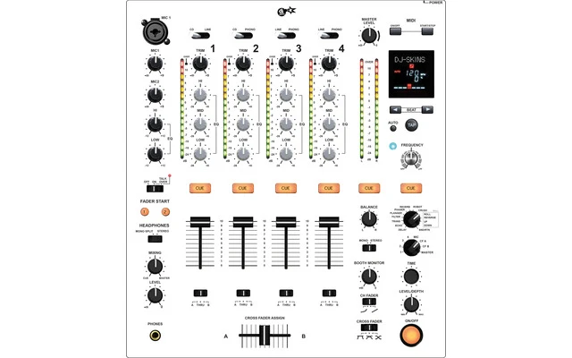 DJM 700 Skin WHITE aka Star Trooper