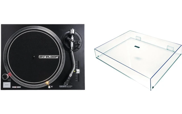 Reloop DJ RP-2000 MK2 + Tapa Reloop 2000 MK2