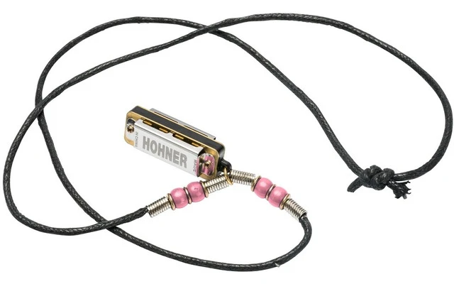 Hohner Mini Harp Colgante Rosa