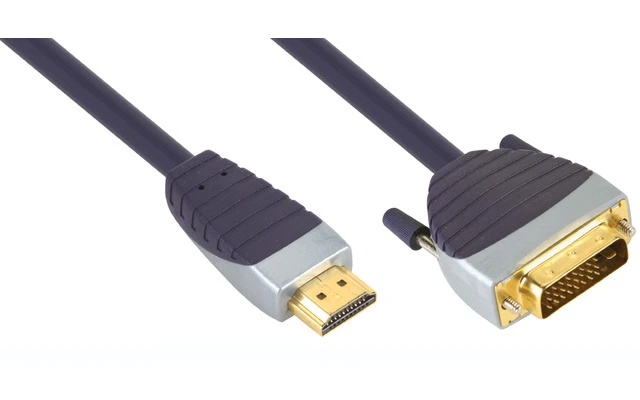 Cable de Vídeo Digital de HDMI® a DVI de Rendimiento de Primera Clase 0.5 m