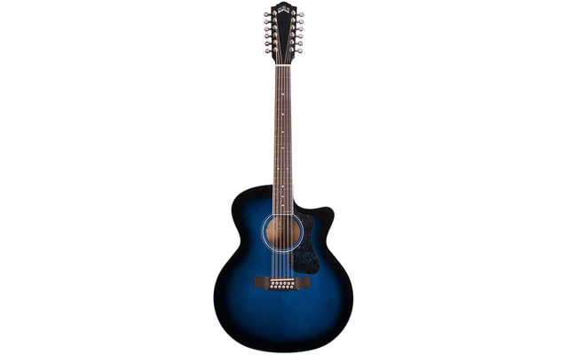 Guild Guitars F-2512CE Deluxe Maple 12-STRING Dark Blue Burst