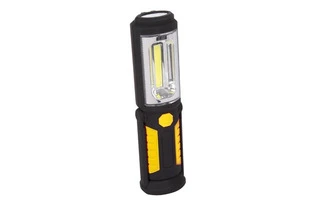 Lámpara LED portátil con soporte de montaje regulable y 2 imanes