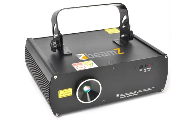 Beamz LS3DRGB - Laser 3D rojo, verde y azul